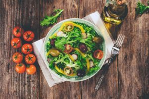 Fresh mixed salad