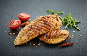 grilled chicken fillet